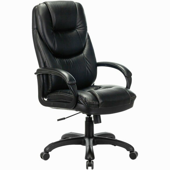 Кресло офисное BRABIX PREMIUM "Nord EX-590", черный пластик, экокожа, черное, 532097 Черный Кресло офисное BRABIX PREMIUM "Nord EX-590", черный пластик, экокожа, черное, 532097 Черный
