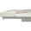 Стол RIVOLI 140 GLOSS LUXURY PANDORA SOLID CERAMIC / WHITE, ®DISAUR 