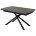 Стол RIVOLI 140 MATT GOLDEN BLACK SINTERED STONE/ BLACK М-City 