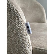 Стул AGNES PK6015-06 (VBP206) античный светло-бежевый / TRF-11 светло-бежевый, золотой каркас М-City
