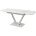 Стол ALATRI 120 GLOSS STATUARIO WHITE SOLID CERAMIC / WHITE, ®DISAUR 