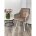 Стул MAVERICK 360 град. поворот. BLUVEL-40 BEIGE/ белый каркас, М-City 