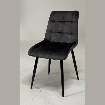 Стул CHIC PK6015-01 (VBP201) античный графит, велюр М-City 