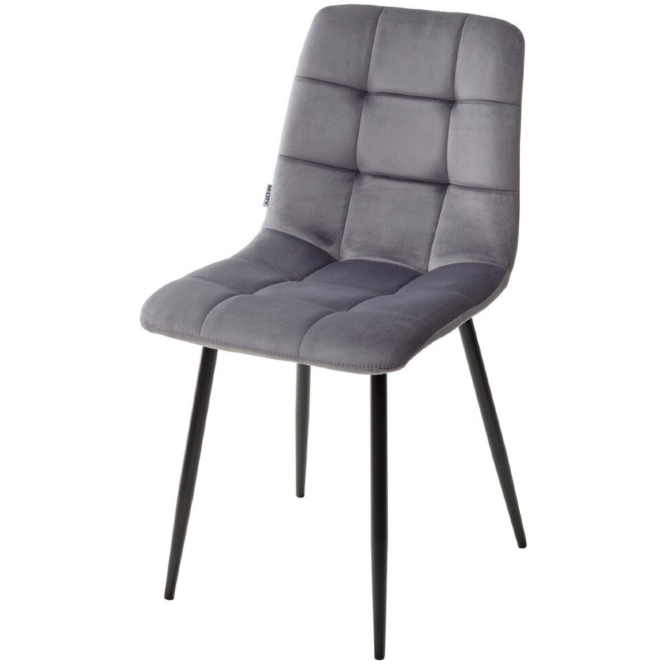 Стул CHILLI BLUVEL-14 GREY, велюр М-City Стул CHILLI BLUVEL-14 GREY, велюр М-City