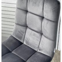 Стул CHILLI BLUVEL-14 GREY, велюр М-City