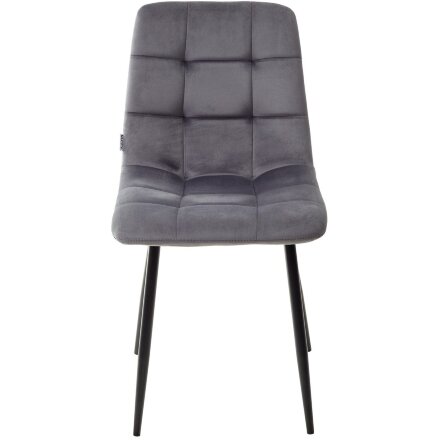 Стул CHILLI BLUVEL-14 GREY, велюр М-City 