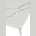 Стол ELIOT 120 GLOSS STATUARIO WHITE SOLID CERAMIC / WHITE, ®DISAUR 