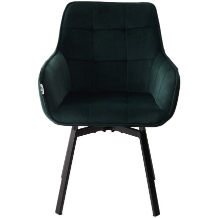 Стул MAVERICK 360 град. поворот. BLUVEL-78 GREEN/ черный каркас, М-City 
