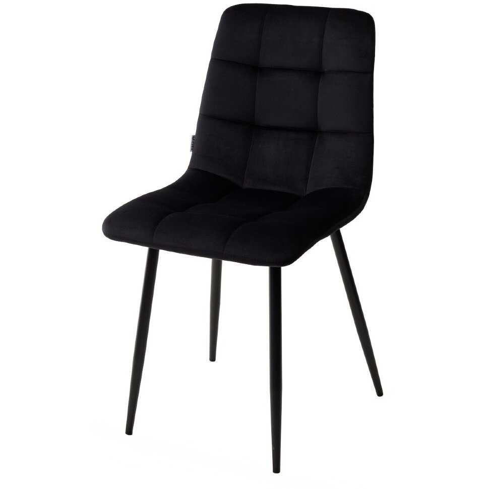 Стул CHILLI BLUVEL-19 BLACK, велюр М-City Стул CHILLI BLUVEL-19 BLACK, велюр М-City