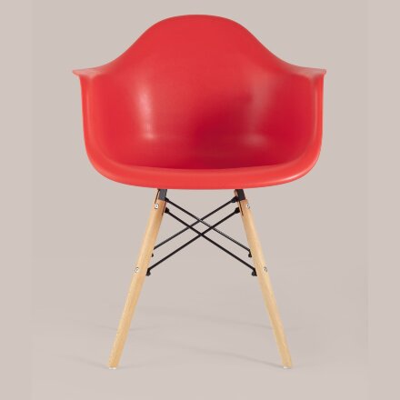 Стул Eames DAW красный 