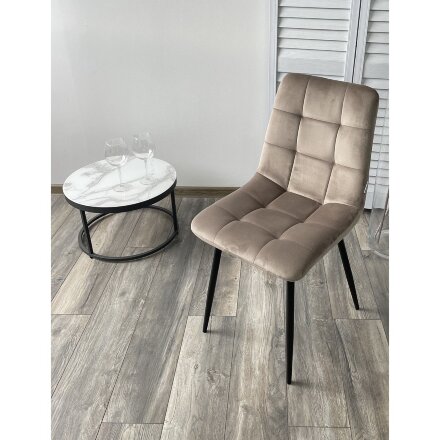 Стул CHILLI BLUVEL-40 BEIGE, велюр М-City 