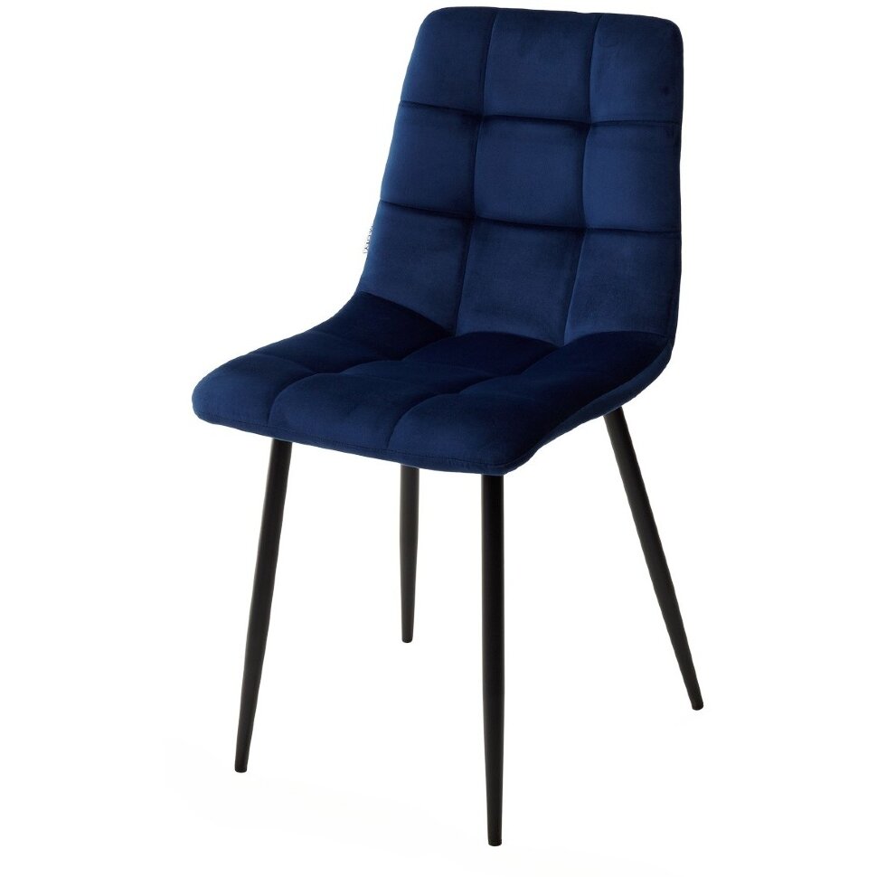 Стул CHILLI BLUVEL-86 NAVY BLUE, велюр М-City Стул CHILLI BLUVEL-86 NAVY BLUE, велюр М-City