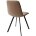 Стул CHILLI SQUARE HK017-31 серо-коричневый, PU / черный каркас М-City 