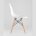 Стул Eames Style DSW белый x4 (разборный каркас) 