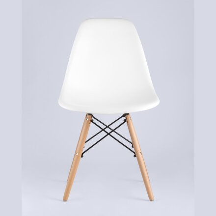 Стул Eames Style DSW белый x4 (разборный каркас) 