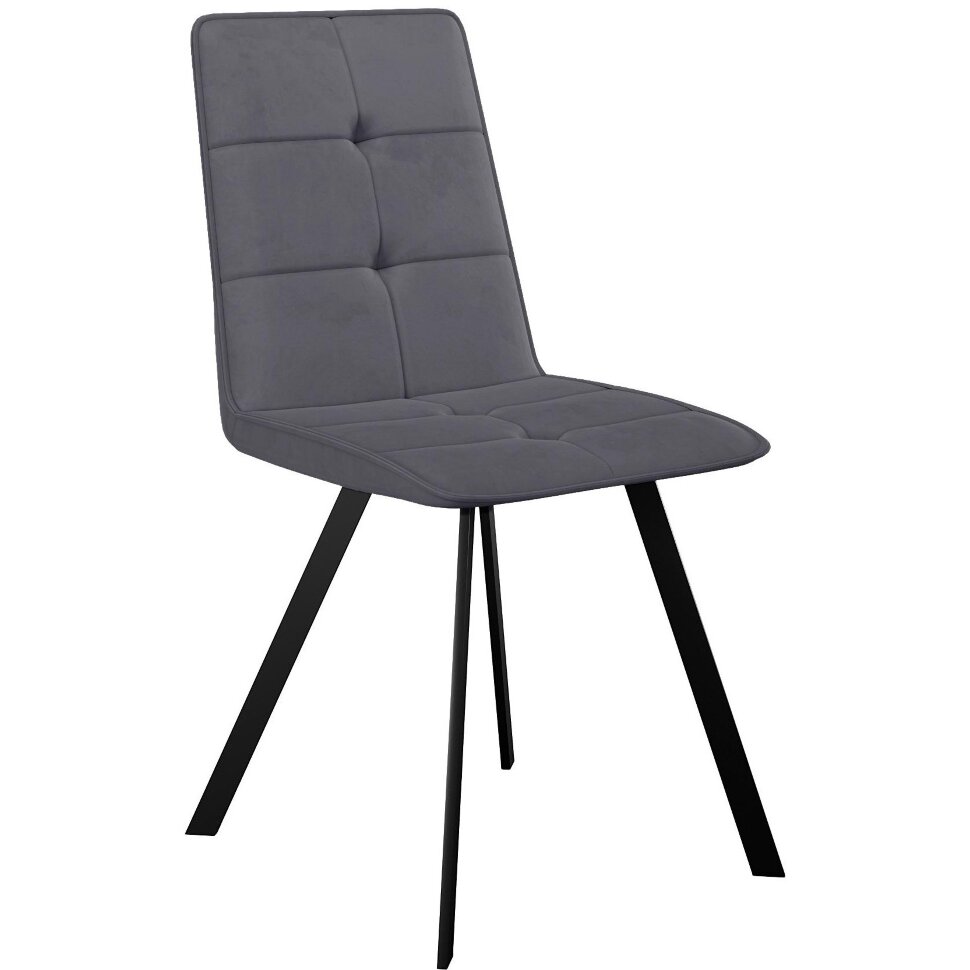 Стул DikLine 280 B28 ANTRACITE, ножки черные 