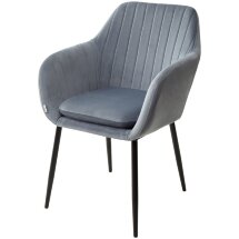 Стул ALABAMA BLUVEL-06 BLUE, велюр М-City