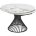 Стол BUENO 120 GLOSS GOLDEN JADE SOLID CERAMIC / BLACK, ®DISAUR 