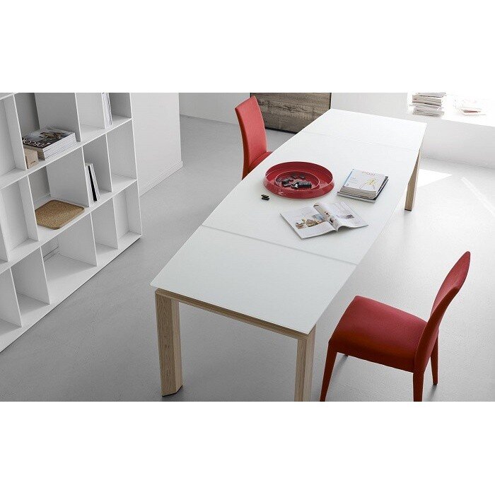 Стол MOVING CS/4075 280, GXW/ P27 natura/P94 white 
