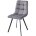 Стул CHILLI SQUARE BLUVEL-14 GREY, велюр М-City 