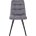 Стул CHILLI SQUARE BLUVEL-14 GREY, велюр М-City 