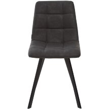 Стул CHILLI SQUARE RU-08 антрацит, PU / черный каркас М-City