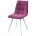Стул CHILLI SQUARE UF860-15B сияющая орхидея, ткань/ белый каркас М-City 