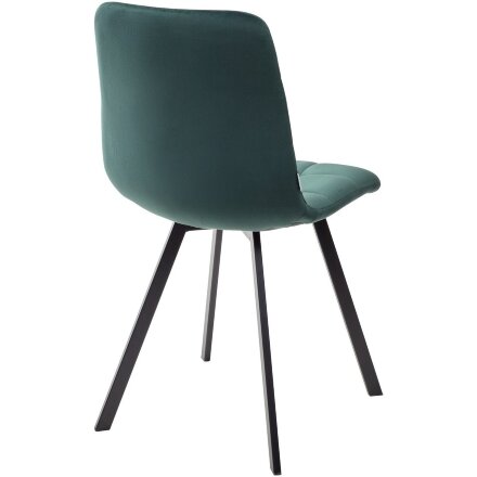 Стул CHILLI SQUARE BLUVEL-78 GREEN, велюр М-City 