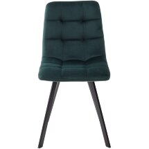 Стул CHILLI SQUARE BLUVEL-78 GREEN, велюр М-City