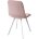 Стул CHILLI SQUARE G108-15 пепел розы/ белый каркас, велюр М-City 