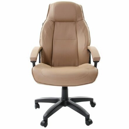 Кресло офисное BRABIX &quot;Formula EX-537&quot;, экокожа, песочное, 531390 Песочный