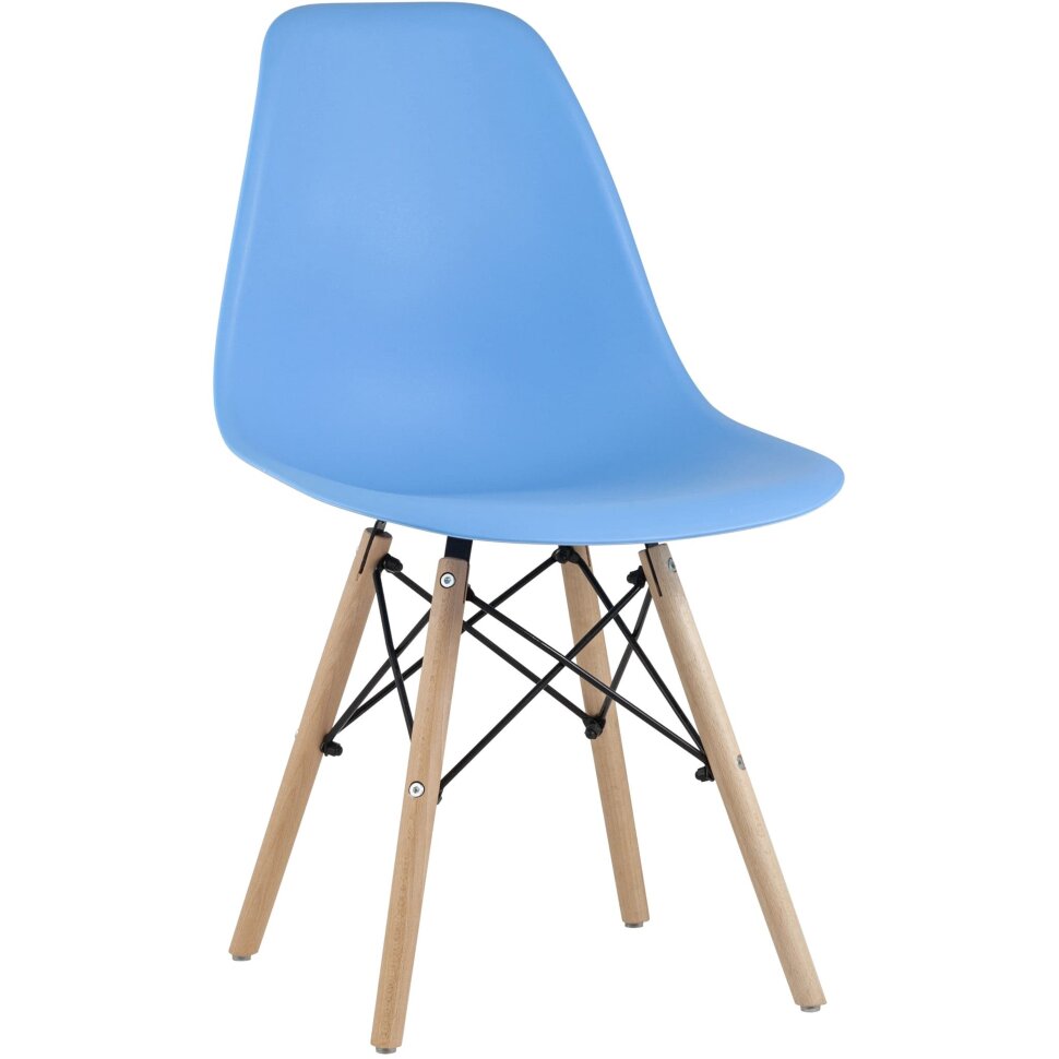 Стул Eames Style DSW голубой Стул Eames Style DSW голубой
