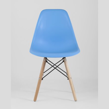 Стул Eames Style DSW голубой 