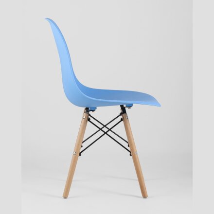 Стул Eames Style DSW голубой 