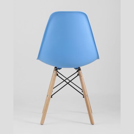 Стул Eames Style DSW голубой 