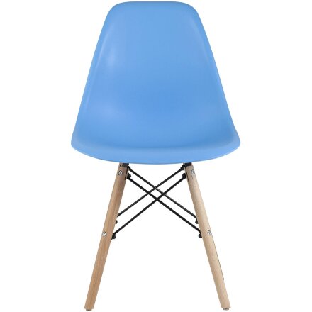 Стул Eames Style DSW голубой 