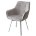 Кресло MAVERICK BLUVEL-03 LIGHT GREY/ белый каркас, поворот.360 град. М-City 