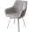 Кресло MAVERICK BLUVEL-03 LIGHT GREY/ белый каркас, поворот.360 град. М-City 