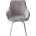 Кресло MAVERICK BLUVEL-03 LIGHT GREY/ белый каркас, поворот.360 град. М-City 