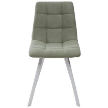 Стул CHILLI SQUARE UF860-11B мятный, ткань/ белый каркас М-City