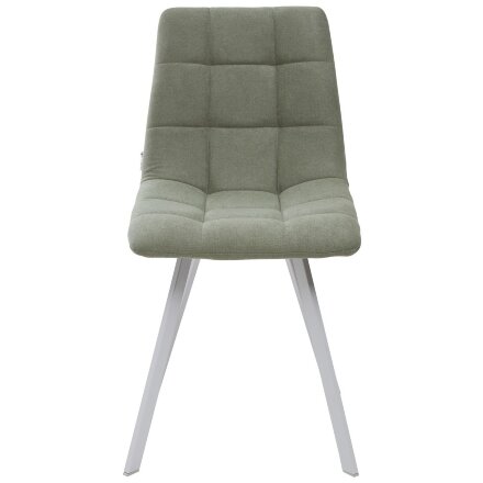 Стул CHILLI SQUARE UF860-11B мятный, ткань/ белый каркас М-City 