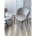 Стул DIANA BLUVEL-03 LIGHT GREY, велюр / черный каркас М-City 