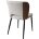 Стул HERMES WZ2042-02 светло-бежевый фактурный велюр/ HK017-31 серо-коричневый PU, М-City 