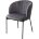 Стул DIANA BLUVEL-14 GREY, велюр / черный каркас М-City 