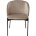 Стул DIANA BLUVEL-40 BEIGE, велюр / черный каркас М-City 