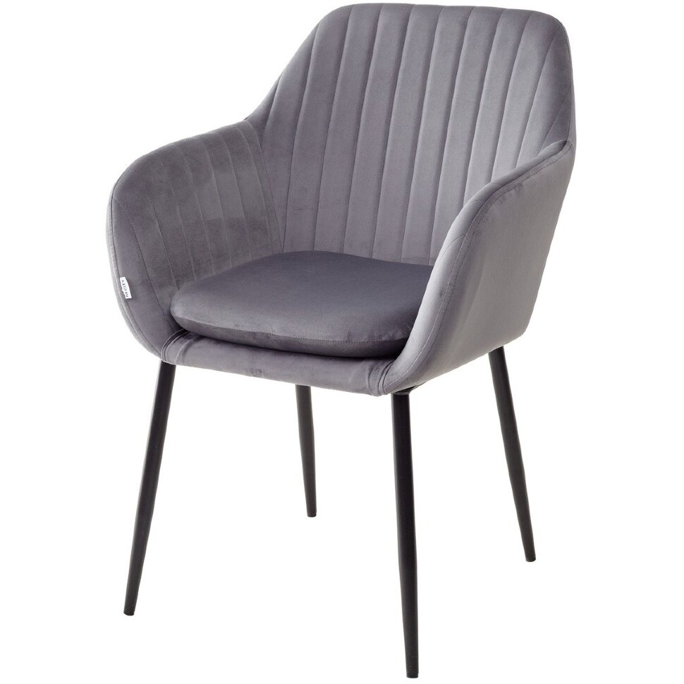 Стул ALABAMA BLUVEL-14 GREY, велюр М-City Стул ALABAMA BLUVEL-14 GREY, велюр М-City