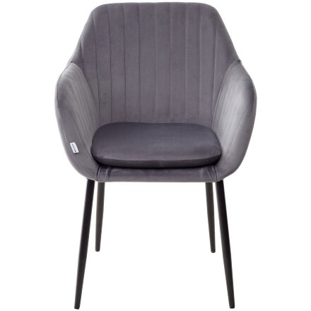 Стул ALABAMA BLUVEL-14 GREY, велюр М-City 