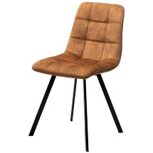 Стул CHILLI SQUARE VT5001-4 античный медный, велюр без &quot;пальчиковый&quot;/ черный каркас М-City