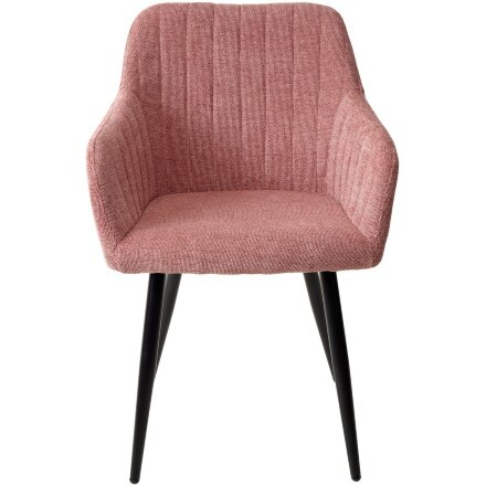 Стул BRANDY WZ2042-11 брусничный фактурный велюр/ черный каркас М-City 