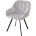 Стул GALE 360 град. поворот. BLUVEL-03 LIGHT GREY, велюр/ черный каркас, М-City 